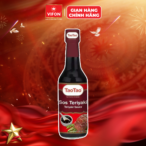 Xốt Teriyaki TaoTao 150ml – Đậm Đà Vị Nhật, Thơm Hương Gừng