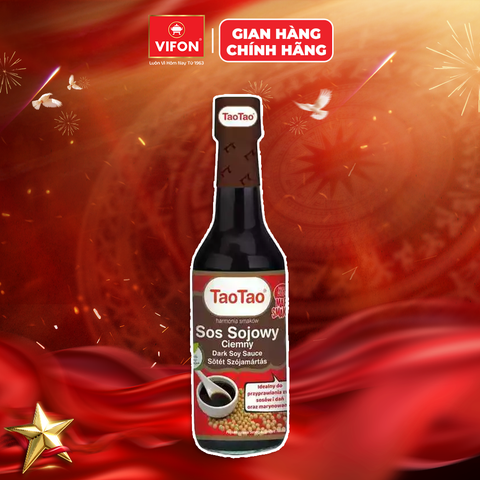 Nước Tương Đen TaoTao – Đậm Đà Màu Sắc, Tròn Vị Món Ngon