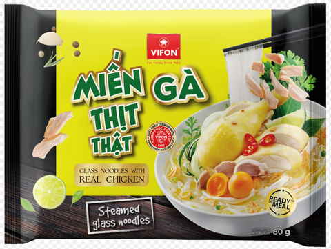Thùng Miến gà thịt thật 80g