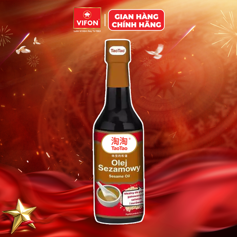 Dầu Mè TaoTao – Thơm Hương Mè, Tăng Vị Cho Món Ăn