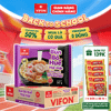 Thùng Bún bò Huế thịt thật VIFON 90g – đậm vị Huế, có thịt thật, tiện lợi