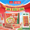 Thùng Bún giò heo VIFON 65g – bún ăn liền đậm đà, thơm ngon chuẩn vị
