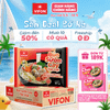 Bún Sườn Cay Thịt Thật VIFON 90g – Cay Nồng Đậm Đà, Có Thịt Thật