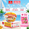 Bánh đa cua VIFON tô 125g – đậm vị cua, sợi dai ngon, tiện lợi