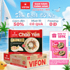Cháo yến VIFON vị thịt bằm 50g/gói – Dinh dưỡng, tiện lợi, dễ ăn