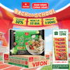 Thùng Hủ tiếu sườn heo thịt thật VIFON 90g – đậm vị sườn, có thịt thật, thơm ngon