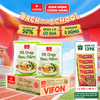 Thùng Mì chay rau nấm VIFON 65g – thanh đạm tự nhiên, thơm ngon dễ ăn