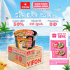 Tô mì thịt thật riêu cua VIFON 90g – đậm đà hương vị, có gói thịt thật, tiện lợi đủ chất