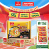 Thùng Mì trộn trứng muối cay VIFON 105g – mì trộn sợi dai, sốt trứng muối cay đậm đà