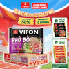 Thùng Phở bò VIFON 75g có gói sốt bò – đậm đà tròn vị, thơm ngon hấp dẫn