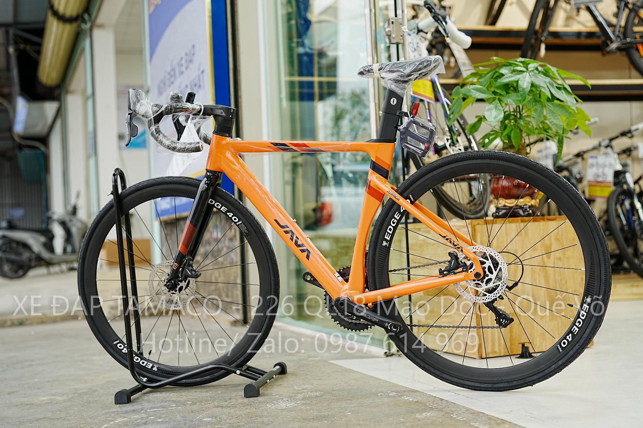 Java Auriga R5 700C – xe đạp đua giá tốt groupset LTWOO R5