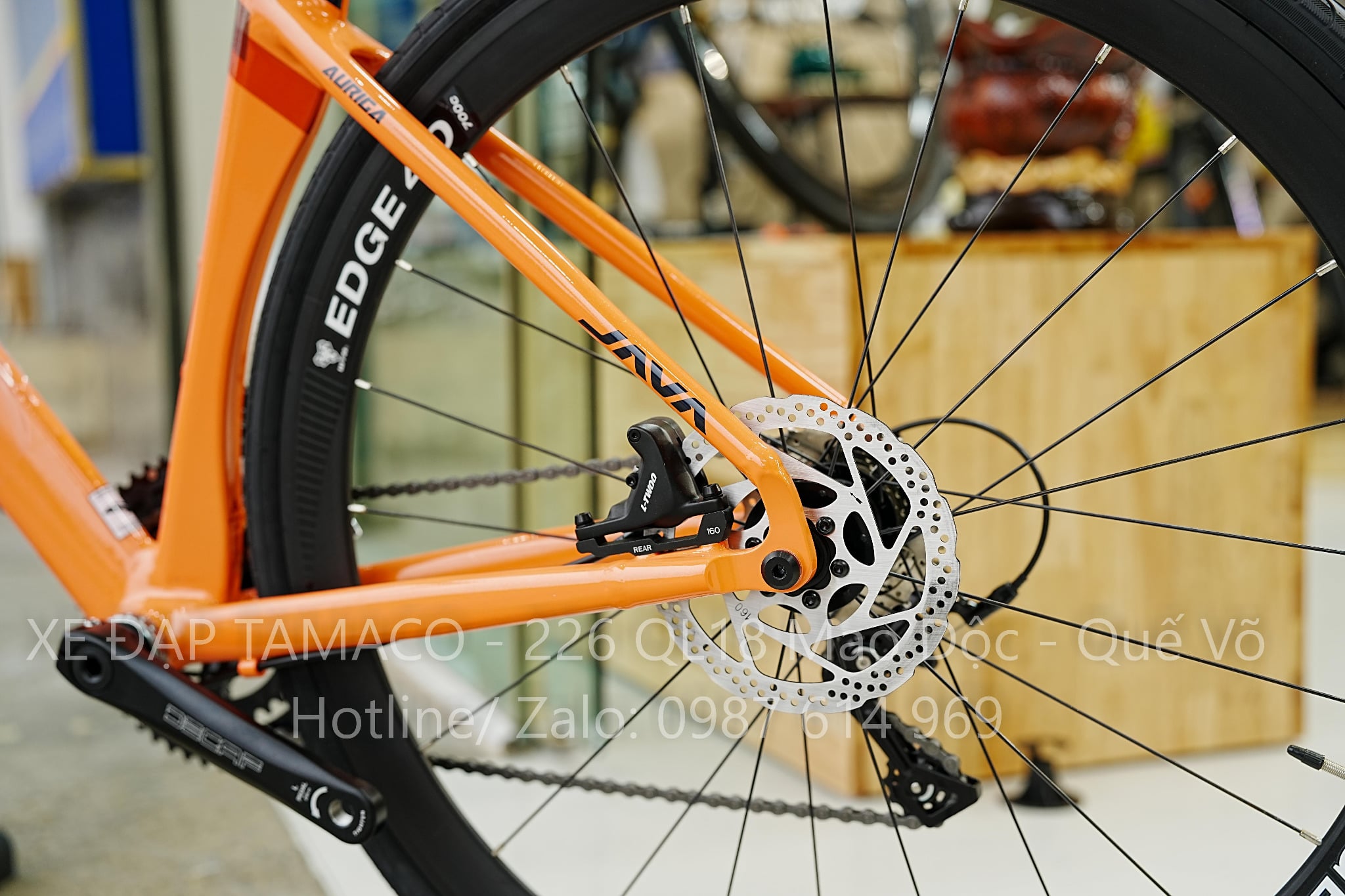 Java Auriga R5 700C – xe đạp đua giá tốt groupset LTWOO R5