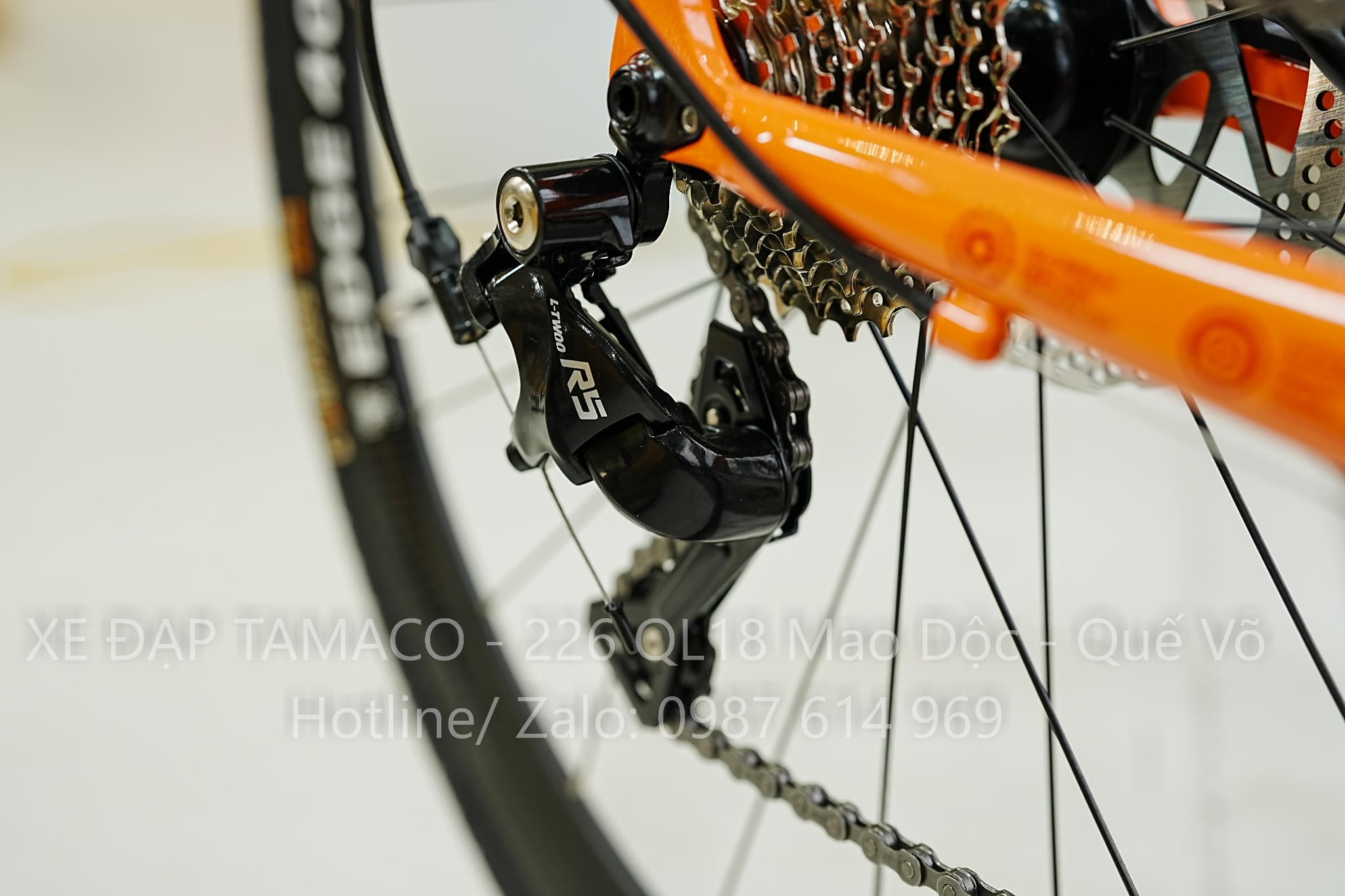 Java Auriga R5 700C – xe đạp đua giá tốt groupset LTWOO R5