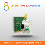  Aptomat Thông Minh 1 Pha TTE-SAFE TTE-1P 8Matter Smarthome 