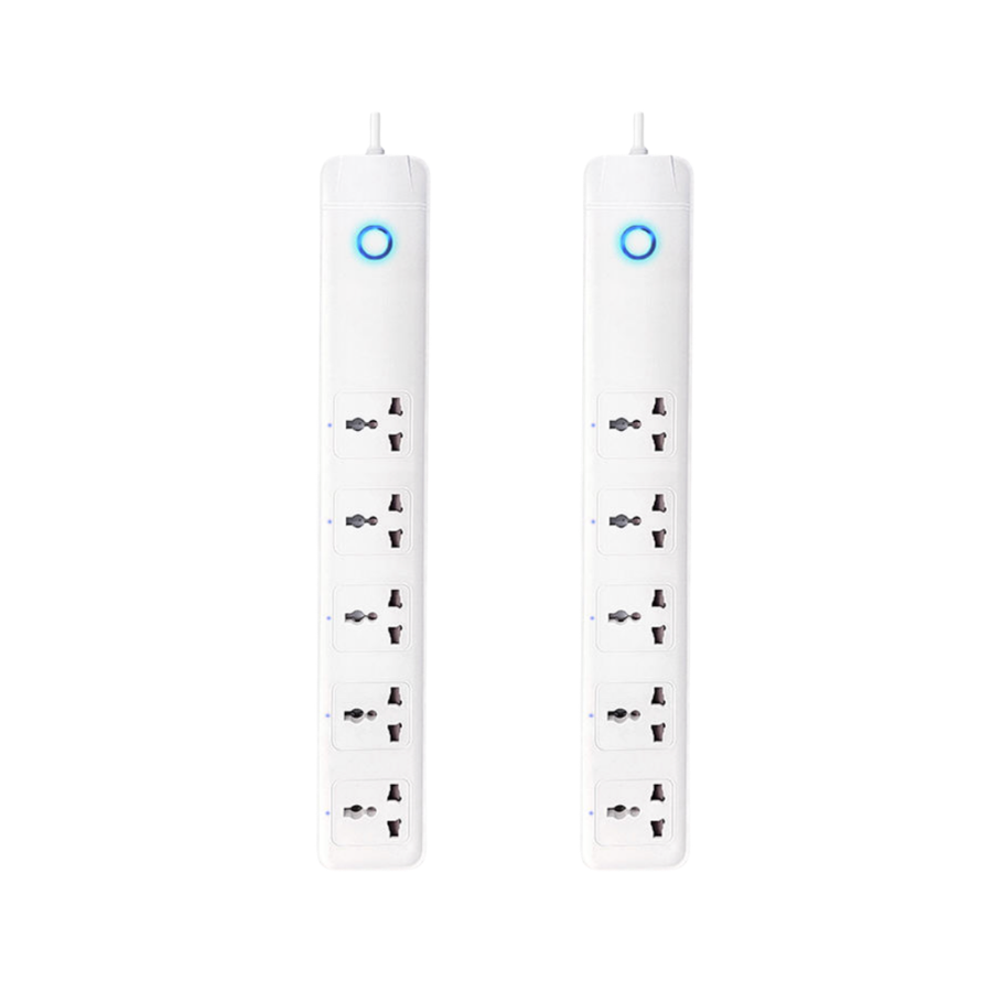  Ổ Cắm Thông Minh Wifi Tuya Smart Life 5 ổ 10A  - 8Matter - SmartHome 