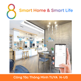  Công Tắc Thông Minh Wifi Tuya Smart Life - Nút Cảm Ứng - 8Matter - SmartHome 