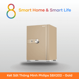  Két Sắt Thông Minh Philips SBX202 Gold - 8Matter - Smart Home 