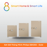  Két Sắt Thông Minh Philips SBX202 Gold - 8Matter - Smart Home 