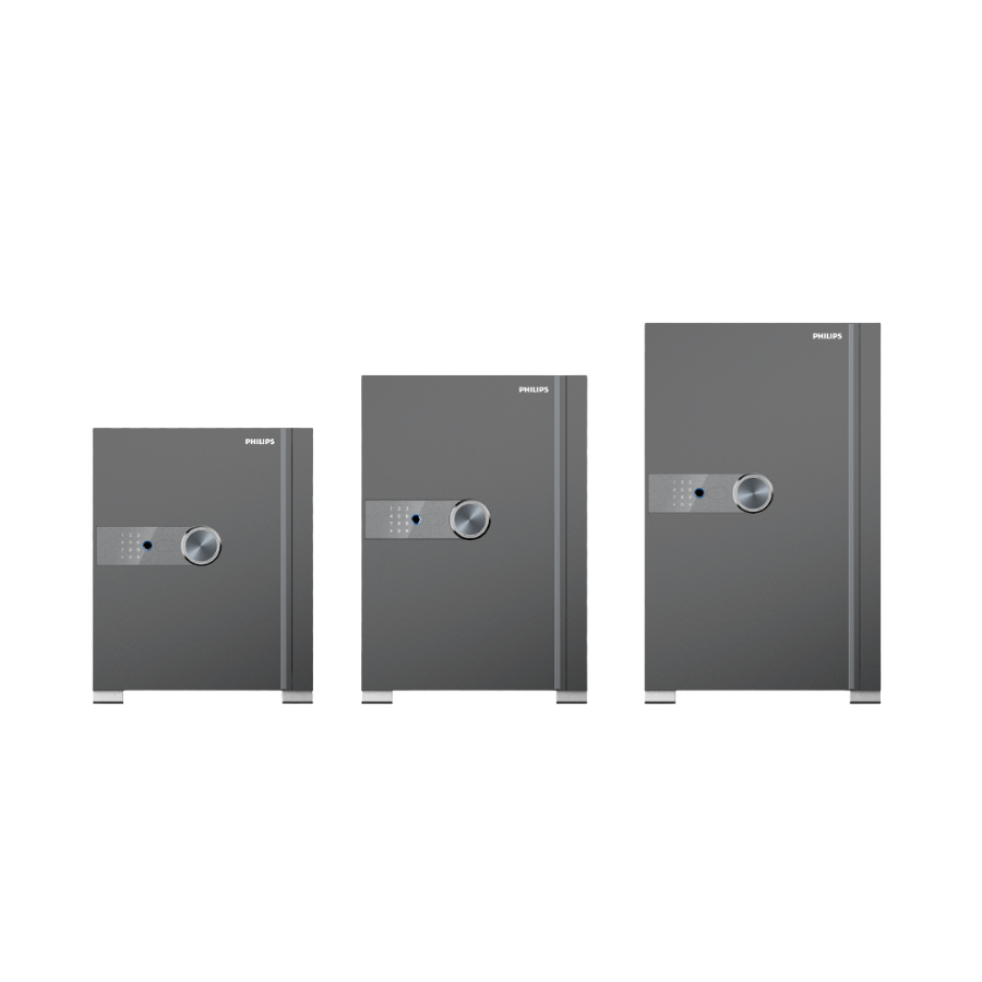  Két Sắt Thông Minh Philips SBX202 Grey- 8Matter - Smart Home 