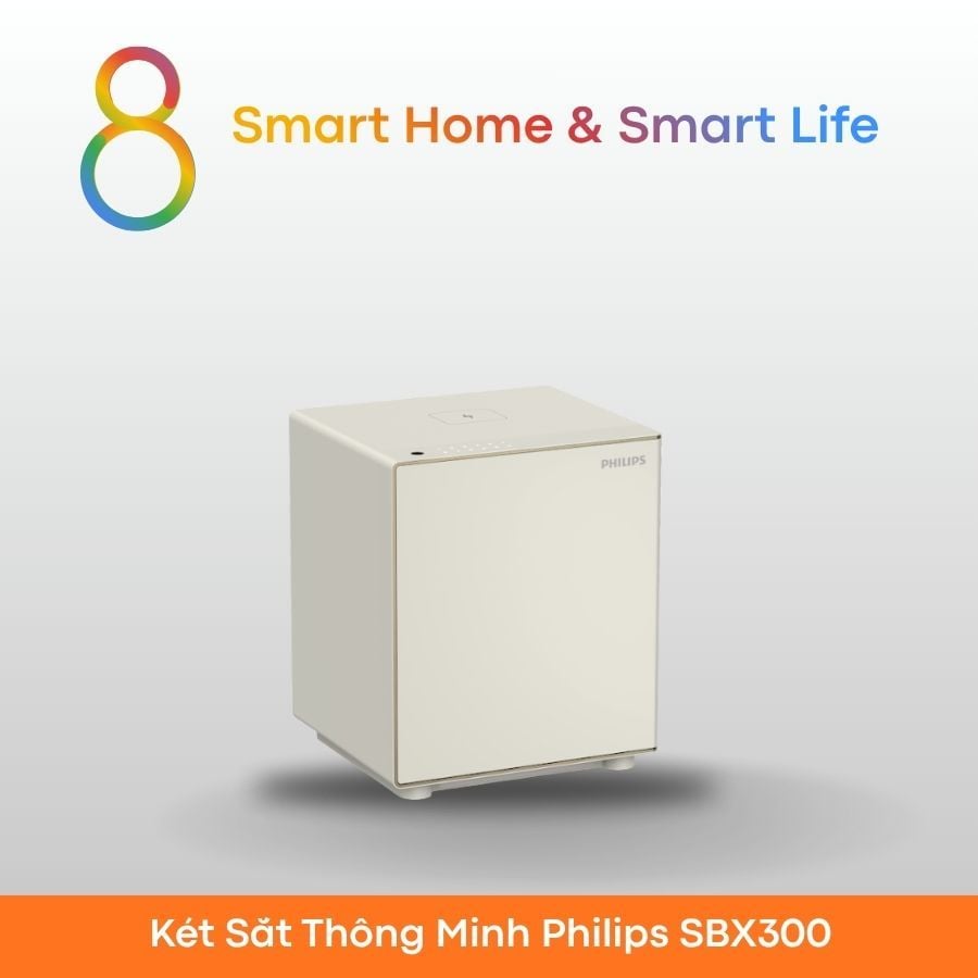  Két sắt thông minh Philips SBX300-8Matter-SmartHome 
