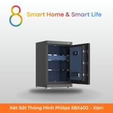  Két Sắt Thông Minh Philips SBX602 Grey-8Matter - SmartHome 