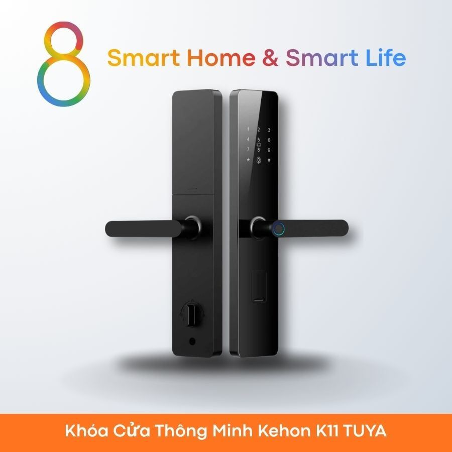  Khóa Cửa Thông Minh Kehon K11 TUYA - 8Matter - SmartHome 