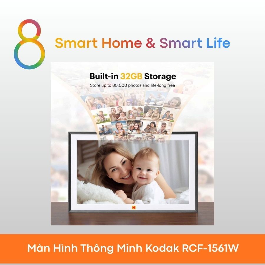  Màn Hình Thông Minh Kodak RCF-1561W - 8Matter - SmartHome 