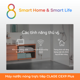  Máy nước nóng trực tiếp CLAGE CEX9 Plus - U Ultty - 8 Matter Smart Home 