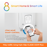  Máy nước nóng trực tiếp CLAGE CEX9 Plus - U Ultty - 8 Matter Smart Home 