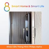  Khóa Cửa Thông Minh Philips Alpha - 8Matter - SmartHome 