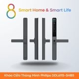  Khóa Cửa Thông Minh Philips DDL611S-5HBS- 8Matter - SmartHome 