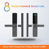  Khóa Cửa Thông Minh Philips DDL615-5HBS - 8Matter - SmartHome 