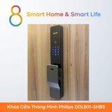  Khóa Cửa Thông Minh Phillips DDL801-5HBS-8Matter - SmartHome 