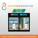  Aptomat Thông Minh một cực Tuya Wifi 30A  - 8Matter - SmartHome 
