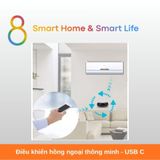  Điều khiển hồng ngoại thông minh IR Wifi USB-C - 8Matter-Smarthome 