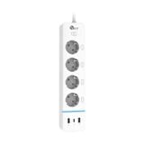  Ổ cắm thông minh Wifi Tuya 4 ổ 2USB A & TYPE C- EA2-A 
