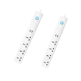  Ổ Cắm Thông Minh Nối Dài Wifi Tuya 4 ổ + 2 USB - 8 Matter Smart Home 