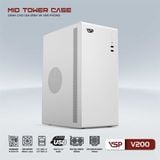  Vỏ Case Máy Tính VSP V200 - Trắng 