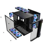  Vỏ Case MIK LV07 – BLACK (Mid Tower/ Màu Đen) 