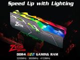  Ram PC DDR4 Kingmax ZEUS Dragon RGB 16GB 3600MHz (KM-LD4A-3600-16GSRT18) 