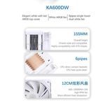  Tản nhiệt khí CPU Sama KA600DW White 