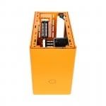  Vỏ case Cooler Master MasterBox NR200P Orange (Mini ITX Tower/Màu Cam) 