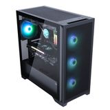  Vỏ Case SAMA 4502 Black (ATX - 3 Fan ARGB) 