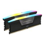  Ram Corsair VENGEANCE RGB 32GB (2x16GB) DDR5 bus 6000MHz Black 