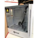  Vỏ case César Cooler White + 03 Fan Led RGB 