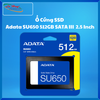  Ổ cứng SSD ADATA SU650 512GB 2.5" Sata III (ASU650SS-512GT-R) 