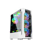  Vỏ case César Cooler White + 03 Fan Led RGB 