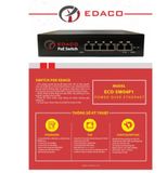  Switch POE 4 cổng EDACO ECO-SW04P1 