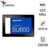  Ổ cứng SSD ADATA SU650 SATA III 2.5" 256GB (ASU650SS-256GT-R) 