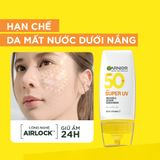 Serum Chống Nắng Phổ Rộng Garnier Skin Naturals Super UV Invisible Serum Sunscreen SPF 50+ PA++++ 30ml